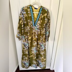 Ro’s Garden Floral Long Sleeve Dress